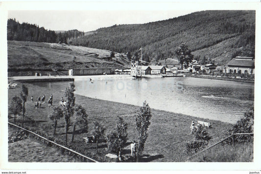 Kneipp Bad Stutzerbach - Schwimmbad - Thur Wald - Germany DDR - unused - JH Postcards