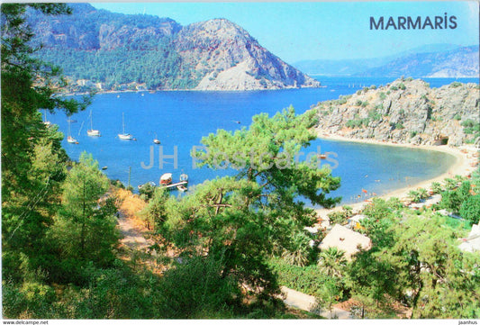 A view of Marmaris - Kayalar - 1989 - Turkey - used - JH Postcards