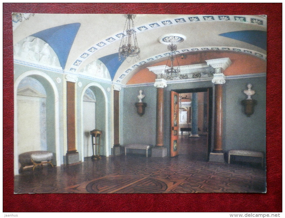 passage Gallery to the Egyptian pavilion - Ostankino Palace Museum - Moscow - 1985 - Russia USSR - unused - JH Postcards