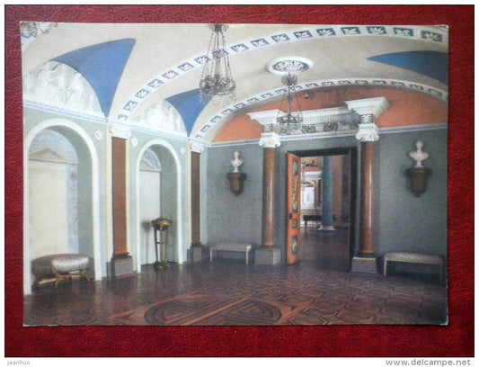 passage Gallery to the Egyptian pavilion - Ostankino Palace Museum - Moscow - 1985 - Russia USSR - unused - JH Postcards