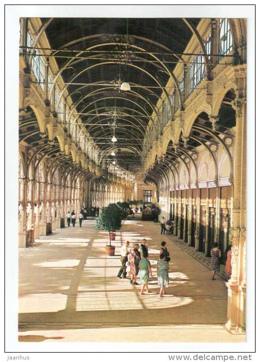 Maxim Gorki Colonnade - Marianske Lazne - Czech Republic - unused - JH Postcards