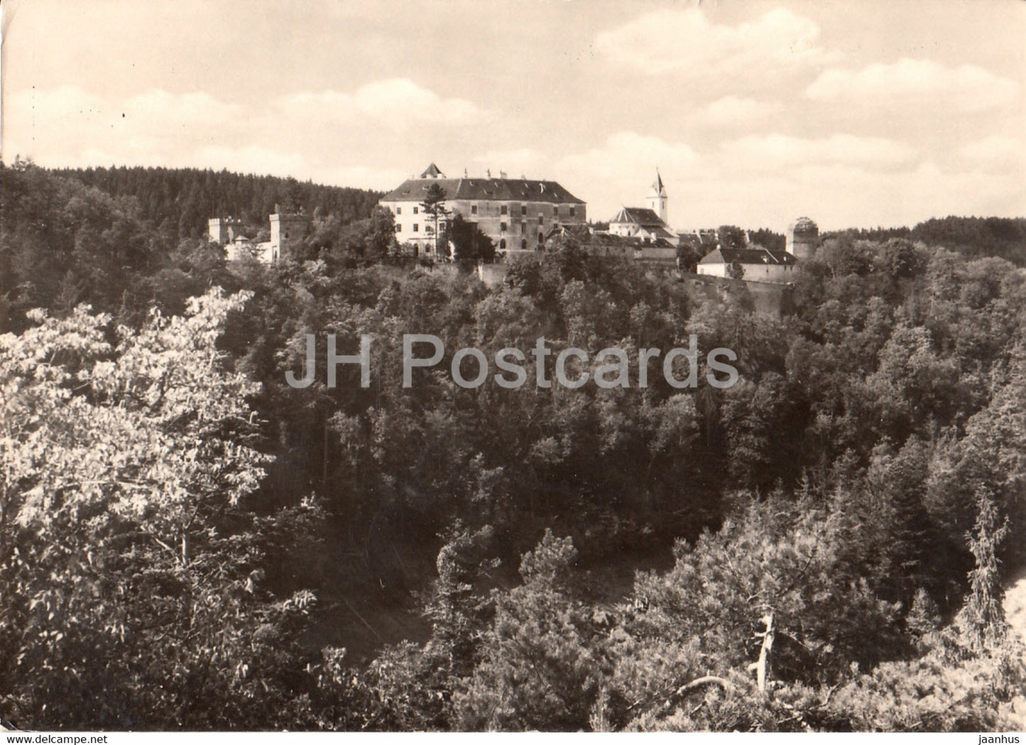 Statni Hrad Bitov - castle - Czech Republic - Czechoslovakia - used - JH Postcards