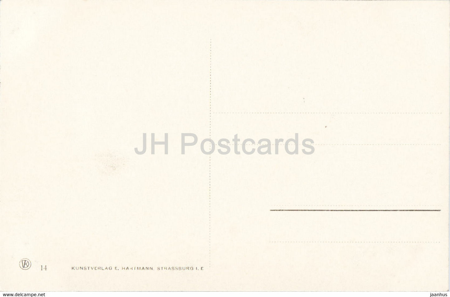 Strassburg - Strasbourg - Blick v d gedeckten Brucken - Vue prise des Ponts couverts - old postcard - France - unused