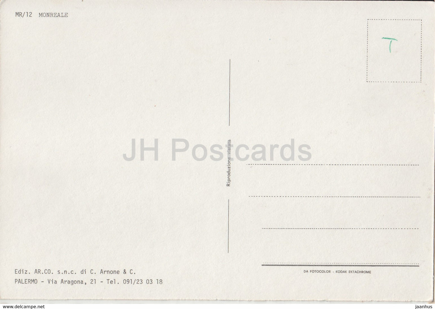 Monreale – MR 12 – Italien – unbenutzt