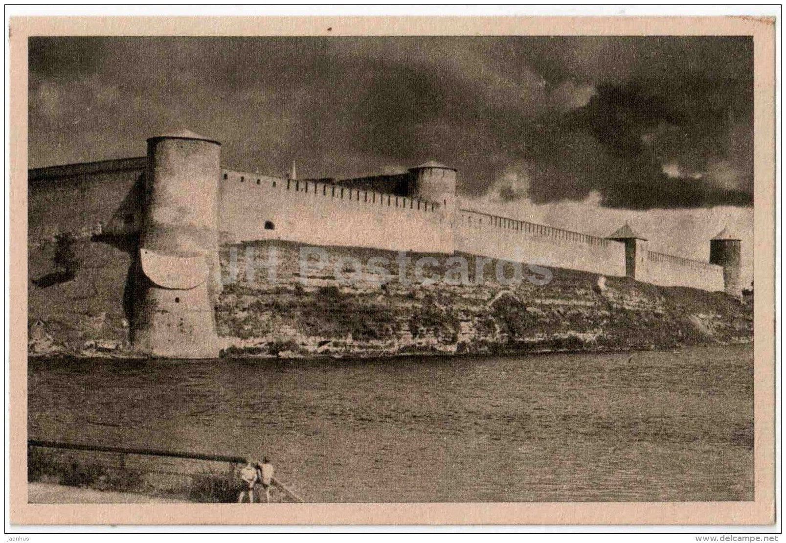 Narva castle - Estonia - unused - JH Postcards