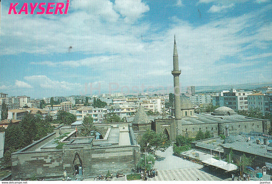 Kayseri - mosque - 1995 - Turkey - used - JH Postcards
