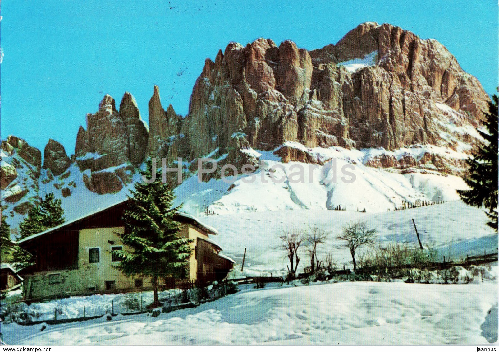 Dolomiti - Il Catinaccio - Rosengarten - 528-5 - Italy - used - JH Postcards