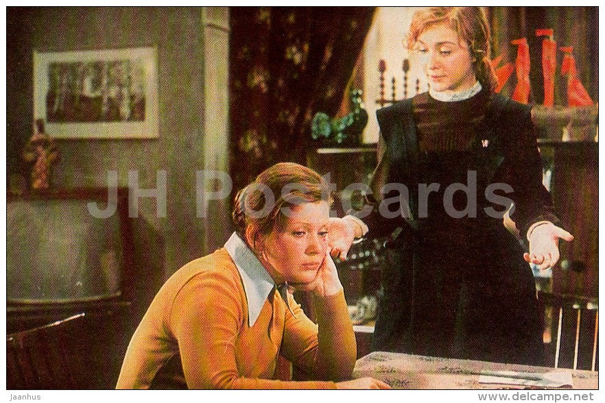 Portrait of Rain - actress G. Polskikh , I. Malysheva - Movie - Film - soviet - 1978 - Russia USSR - unused - JH Postcards