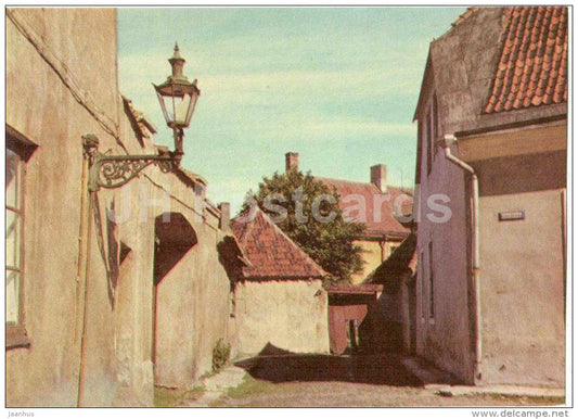 on the Toompea hill - old town - Tallinn - 1970 - Estonia USSR - unused - JH Postcards