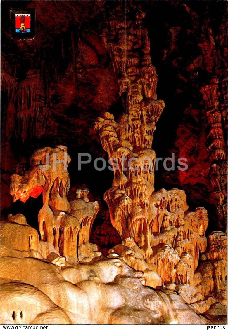 Alicante - Busot - Cuevas de Canalobre - Perrita Marylin - Marylin little dog - cave - 13 - Spain - unused - JH Postcards
