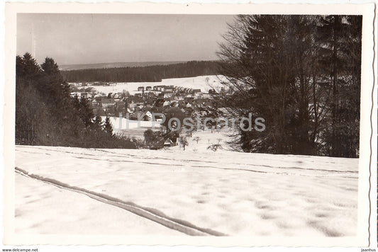 Gschwend - winter view - Germany - unused - JH Postcards