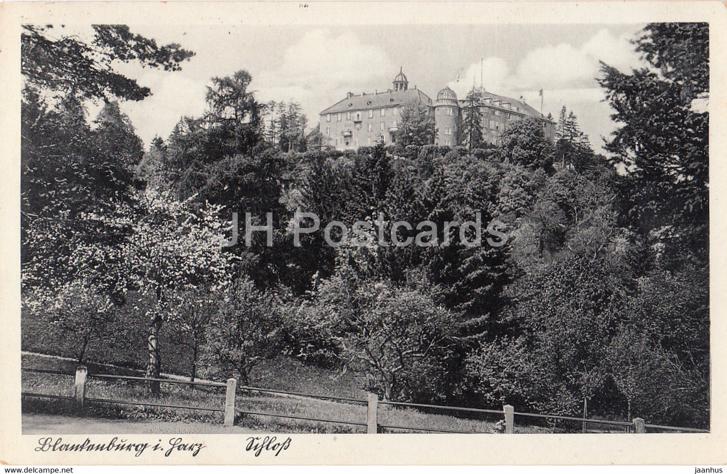 Blankenburg i Harz - Schloss - castle - 6226 - old postcard - 1941 - Germany - used - JH Postcards