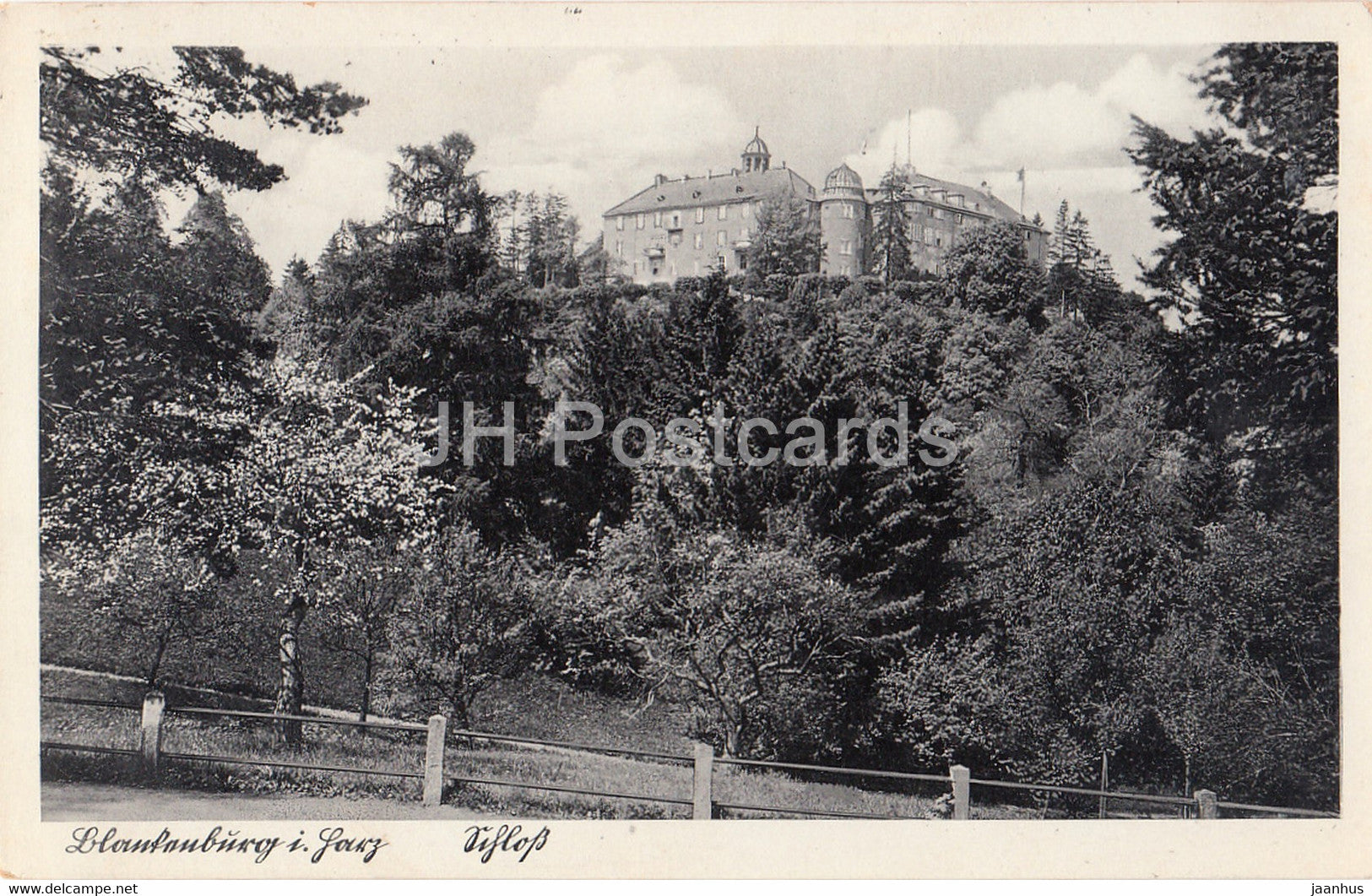 Blankenburg i Harz - Schloss - castle - 6226 - old postcard - 1941 - Germany - used - JH Postcards