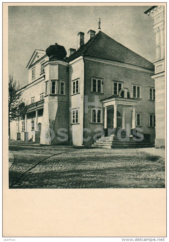 House of Peter the Great - Narva - 1956 - Estonia USSR - unused - JH Postcards