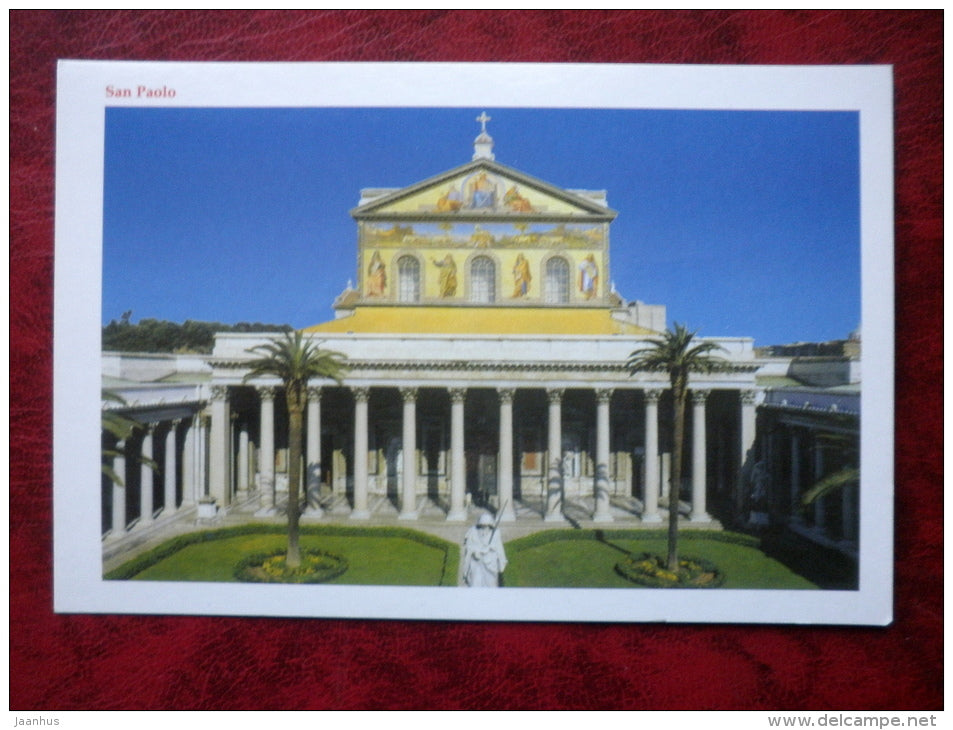 Basilica Di San Paolo - Basilica of Saint Paul - Rome - Italy - unused - JH Postcards