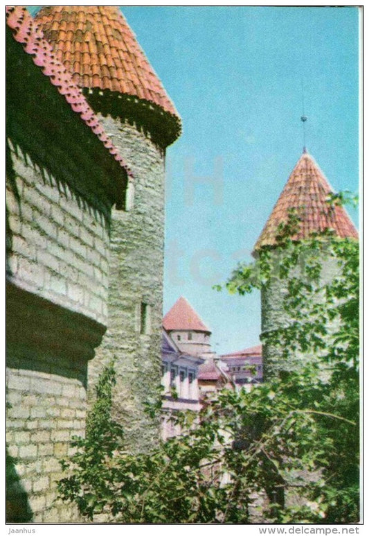 Town Gate in Viru Street -  Tallinn - 1968 - Estonia USSR - unused - JH Postcards