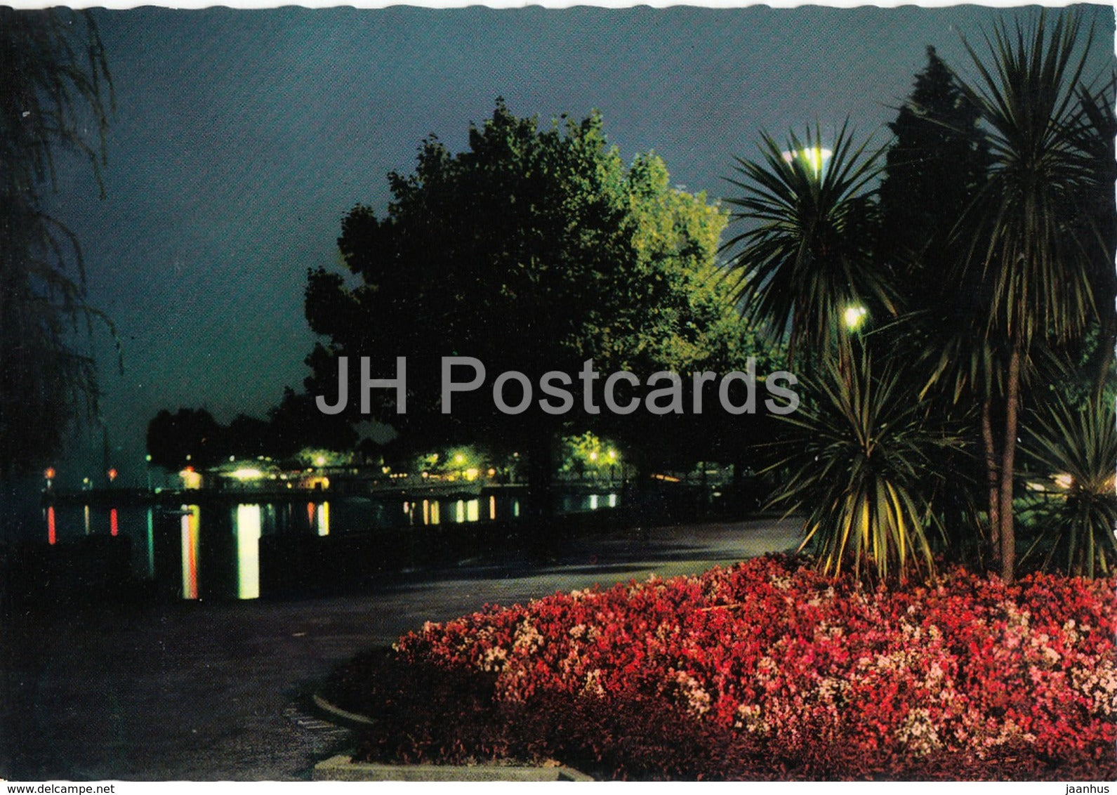 Port d'Ouchy au crepuscule - Ouchy Harbour at twilight - 8315 - Switzerland - unused - JH Postcards