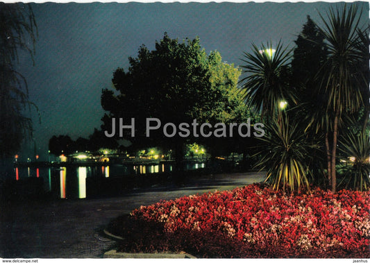 Port d'Ouchy au crepuscule - Ouchy Harbour at twilight - 8315 - Switzerland - unused - JH Postcards