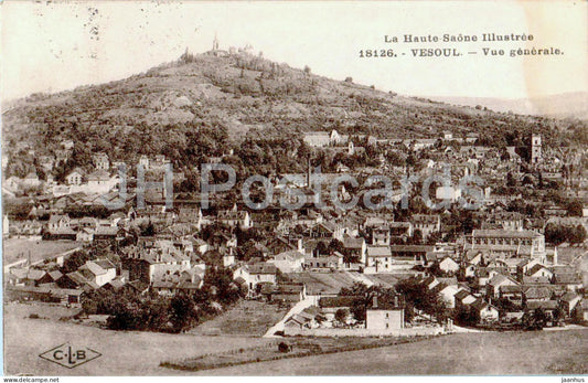 Vesoul - Vue Generale - La Haute Saone Illustree - 18126 - old postcard - France - used - JH Postcards