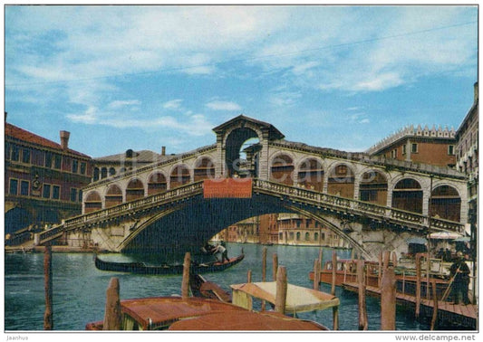Ponte di Rialto - Venezia - Veneto - 405 - Italia - Italy - unused - JH Postcards