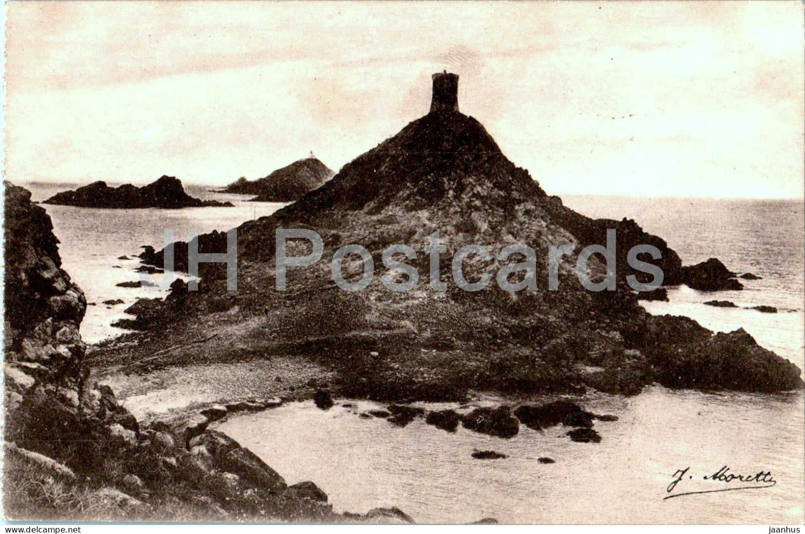 Ajaccio - Les Iles Sanguinaires - 3013 - old postcard - France - used - JH Postcards