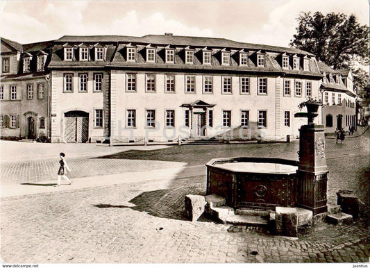 Weimar - Goethehaus am Frauenplan - old postcard - Germany DDR - used - JH Postcards
