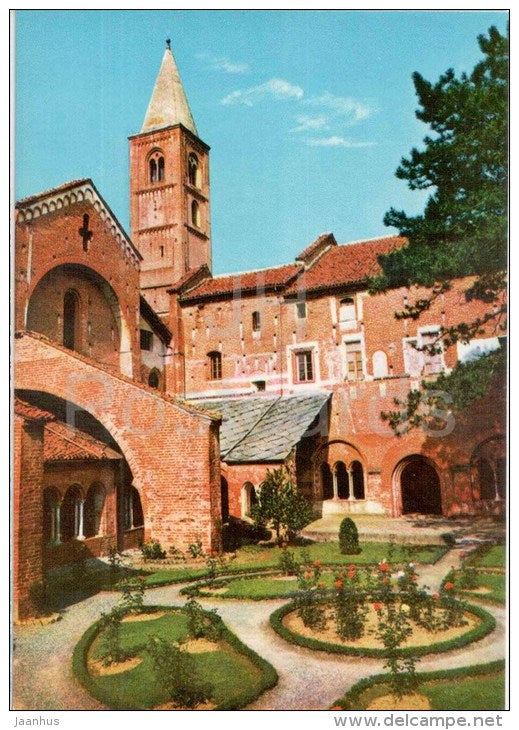 Abbazzia di Staffarda , Prop. Ordine Mauriziano , Il Chiostro - Piemonte - 1617/C/76 - Italia - Italy - unused - JH Postcards