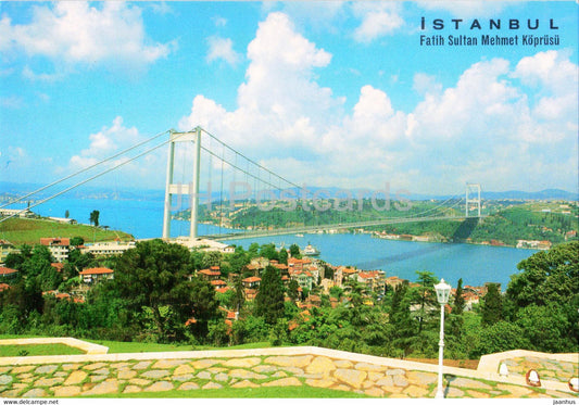 Istanbul - Fatih Sultan Mehmet Bridge - Keskin - Turkey - unused - JH Postcards