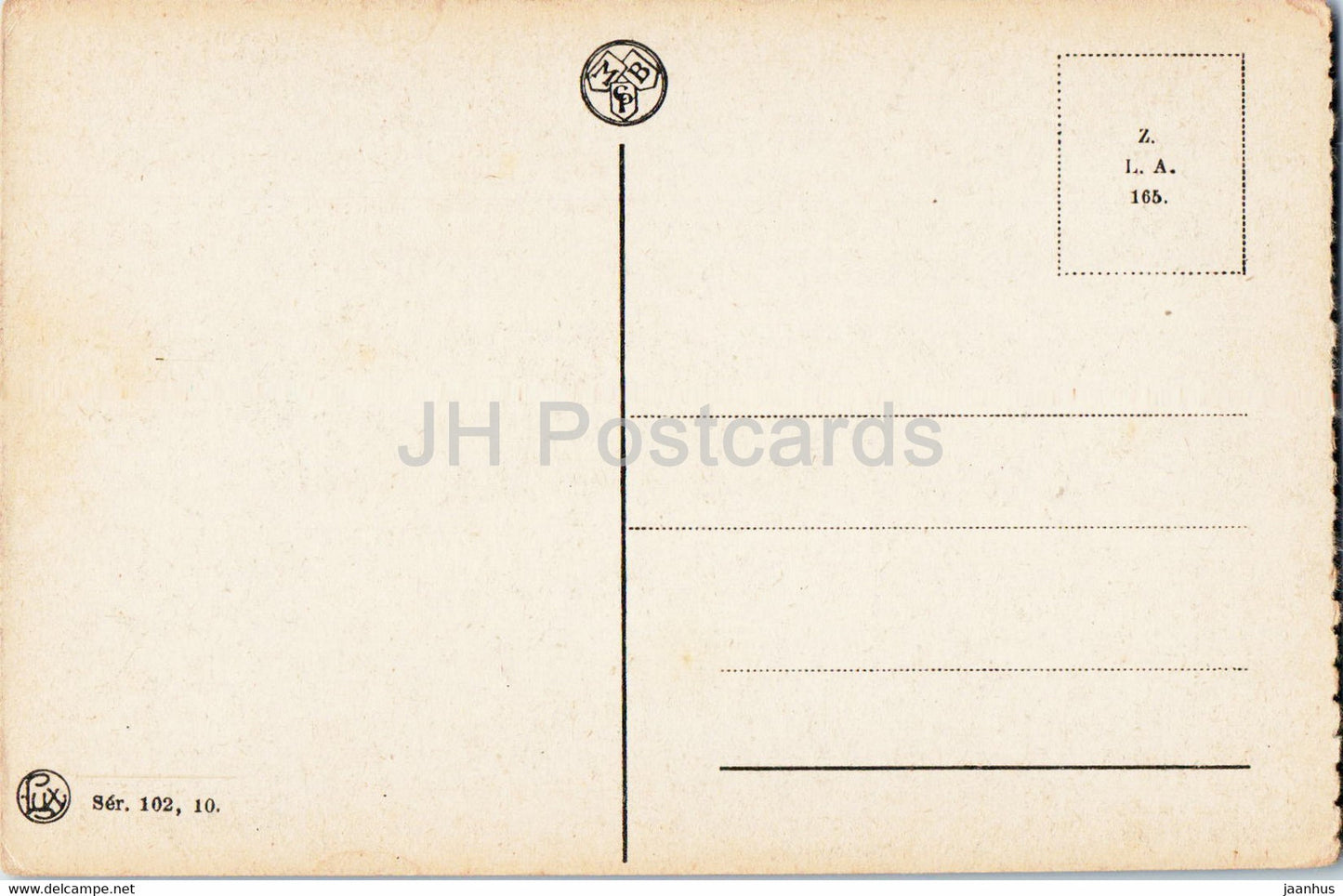 Furnes - Veurne - Maisons espagnoles et Eglise St Walburge - carte postale ancienne - Belgique - inutilisée