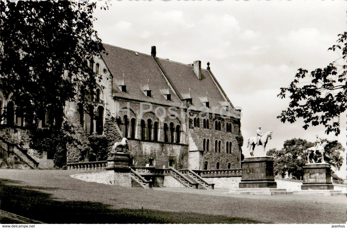 Goslar - Harz - Kaiserpfalz - old postcard - Germany - unused - JH Postcards