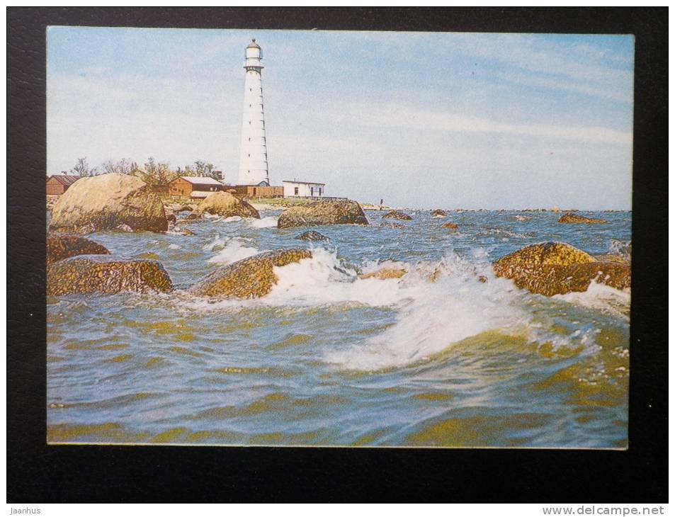 Hiiumaa Island - Tahkuna Lighthouse - Estonia - USSR - 1982 - unused - JH Postcards