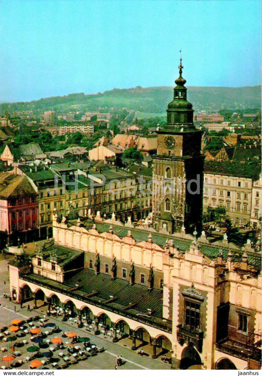 Krakow - Rynek Glowny - Main Square - Poland - unused - JH Postcards