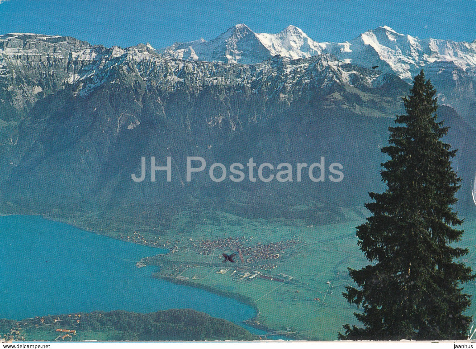 Bonigen am Brienzersee - Eiger Monch Jungfrau - 7769 - 1974 - Switzerland - used - JH Postcards