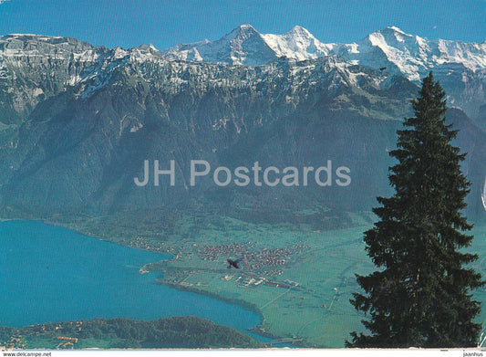 Bonigen am Brienzersee - Eiger Monch Jungfrau - 7769 - 1974 - Switzerland - used - JH Postcards