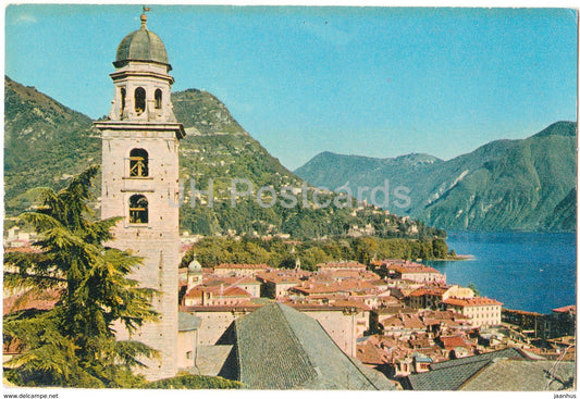 Lugano - Kathedrale und Monte Bre - 907 - cathedral - Switzerland - unused - JH Postcards