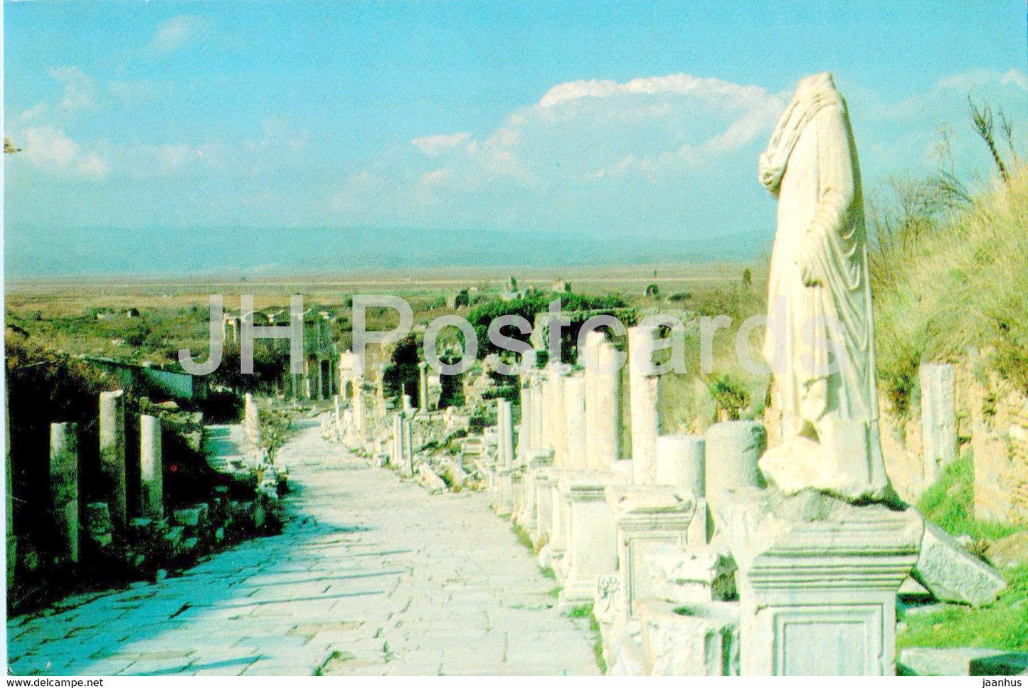 Ephesus - Efes Harabeleri - Selcuk - ruins - ancient world - 1992 - Turkey - used - JH Postcards