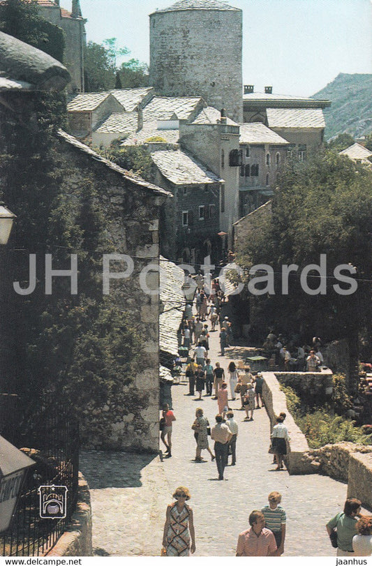 Mostar - Kujundziluk - street - 10 - 1983 - Yugoslavia - Bosnia and Herzegovina - used - JH Postcards