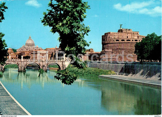 Roma - Rome - Castel S Angelo - Castle of St Angel - ancient world - 28236 - Italy - unused - JH Postcards