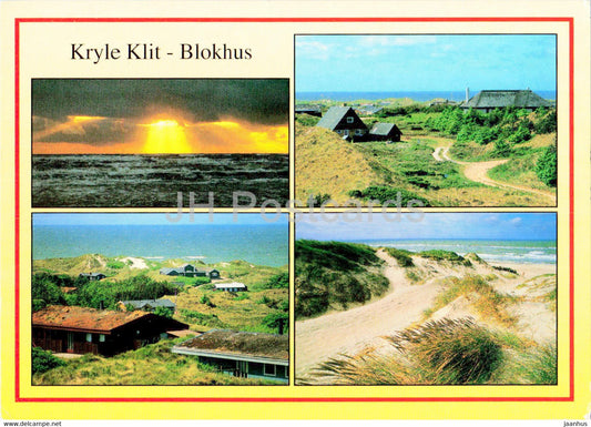 Blokhus - Kryle Kilt - multiview - 2000 - Denmark - used - JH Postcards