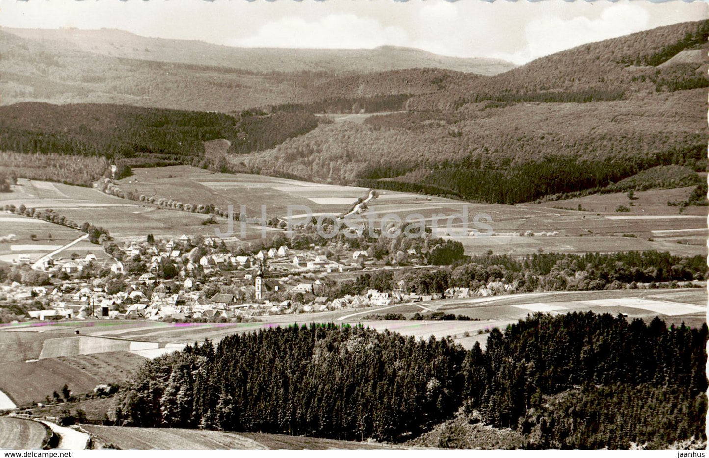 Die Rhon Kneipp und Luftkurort Gersfeld - Germany - unused - JH Postcards