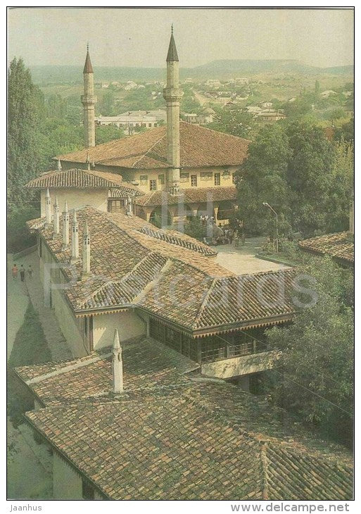 Historical Archaeology Museum - Khan's Palace - Bakhchysarai - 1986 - Ukraine USSR - unused - JH Postcards