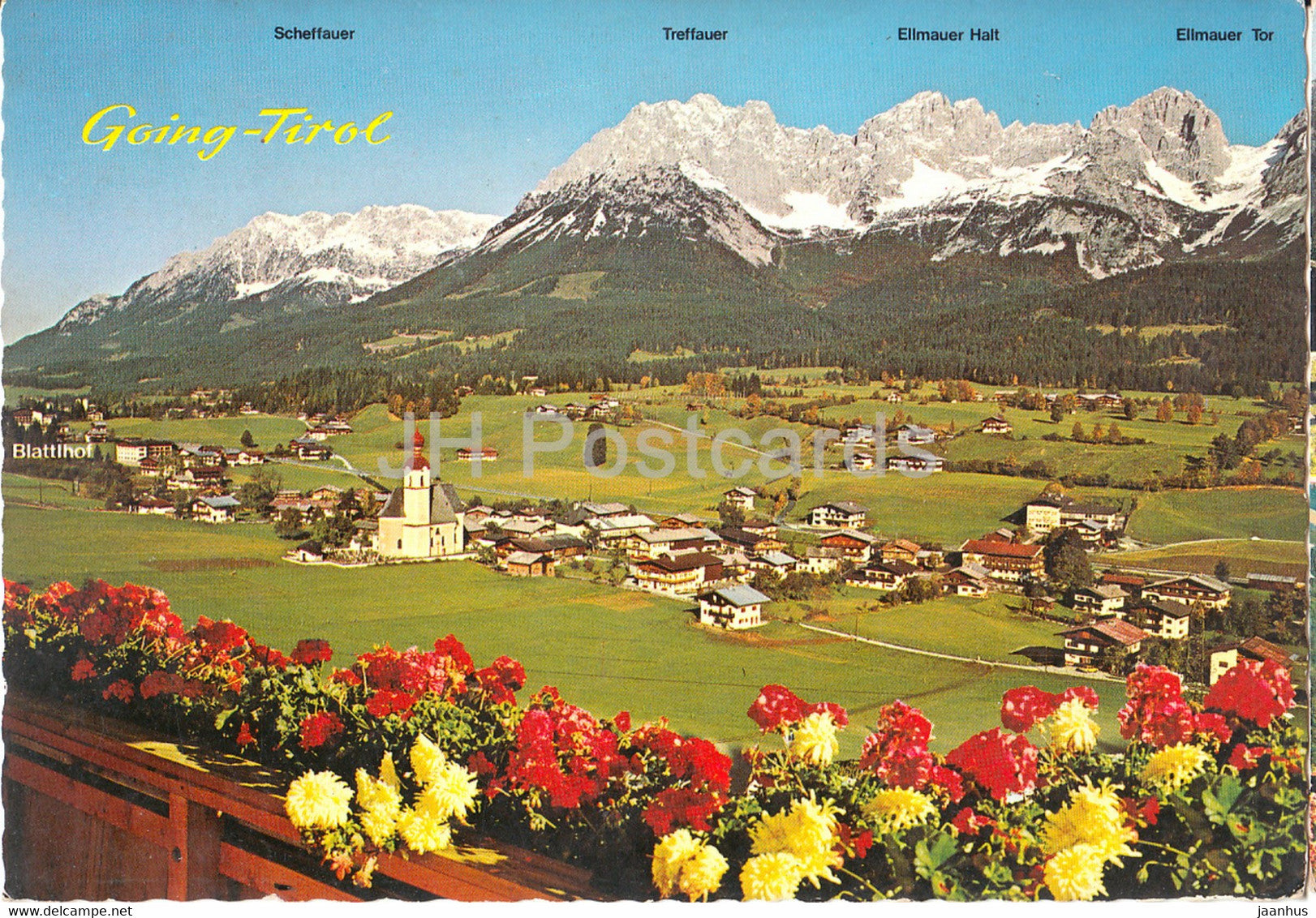 Going am Wilden Kaiser - Tirol - Malerisches Tirolerland - Austria - used - JH Postcards