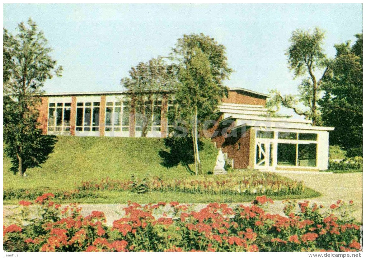 Flower Show Pavilion - Tallinn - 1968 - Estonia USSR - unused - JH Postcards