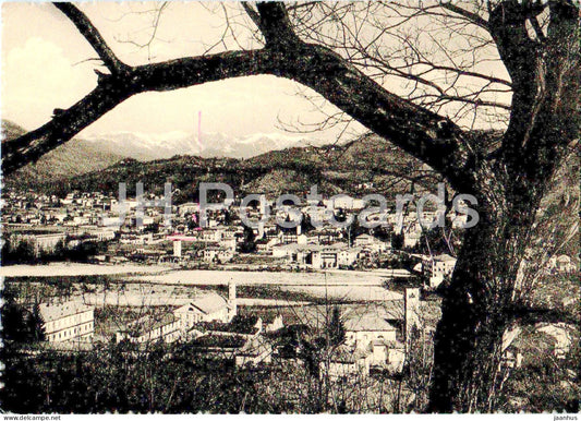 Borgosesia - Panorama - old postcard - 148 - 1953 - Italy - used - JH Postcards