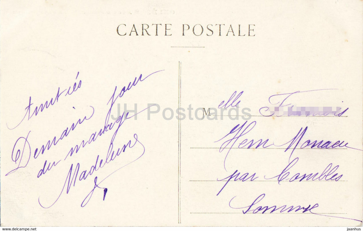 Orléans - a vol d'oiseau - La Cathédrale - cathédrale - carte postale ancienne - 1913 - France - utilisé