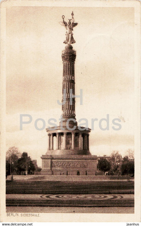 Berlin - Siegessaule - 33 - Feldpost - military mail - old postcard - 1915 - Germany - used - JH Postcards