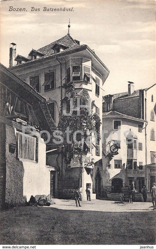 Bozen - Bolzano - Das Batzenhausl. - 55 - old postcard - Italia - Italy - used - JH Postcards