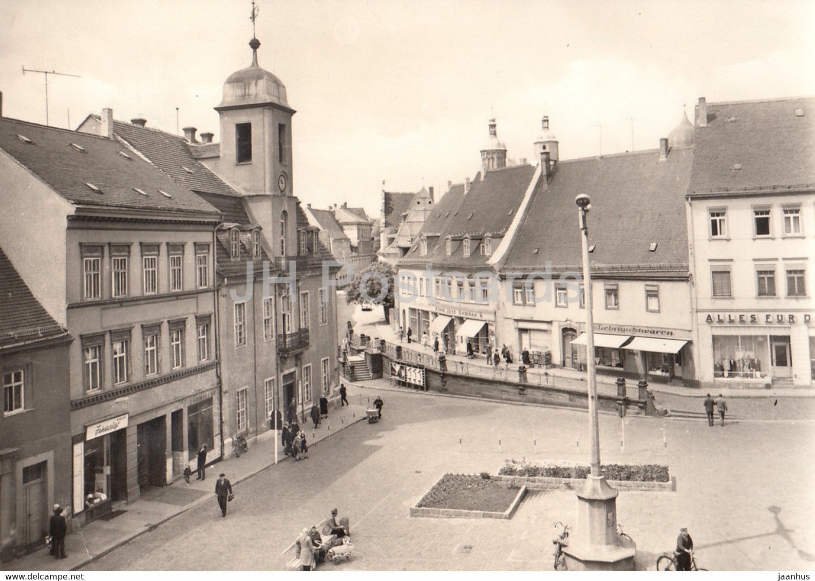 Wurzen - Platz der Deutsch Sowjetischen Freundschaft - Germany DDR - unused - JH Postcards