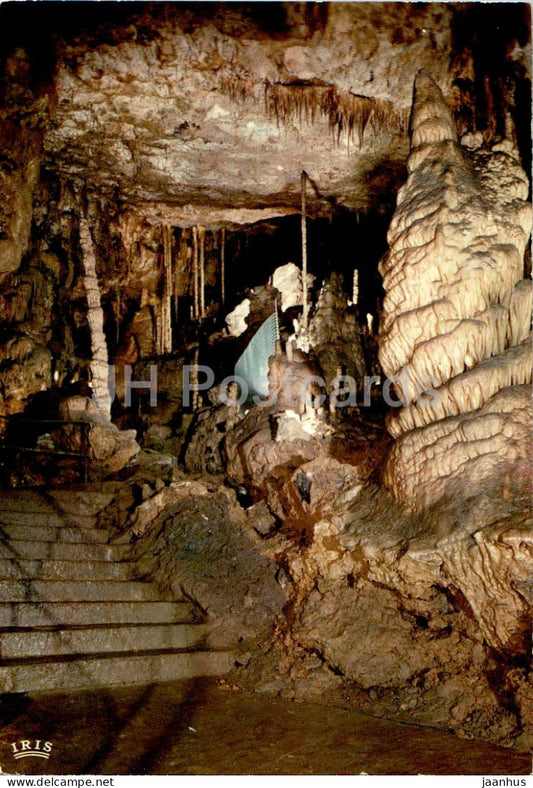 Grottes de Han s Lesse - La salle du Cataclysme - cave - France - unused - JH Postcards