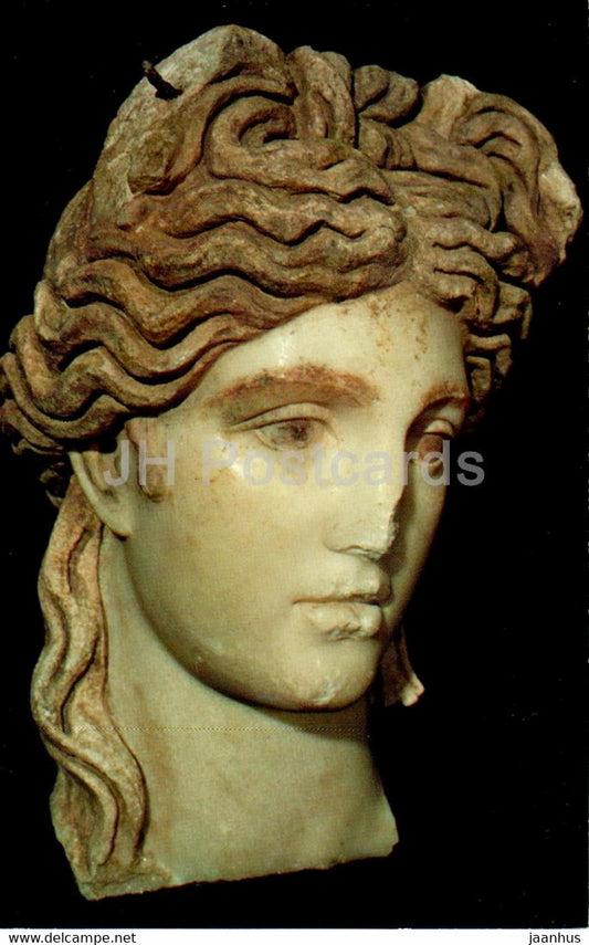 Head of Apollo - Aphrodisisas - Aydin - ancient world - Turkey - unused - JH Postcards